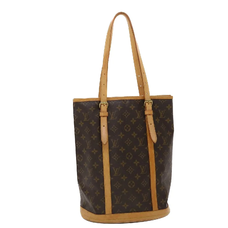 LOUIS VUITTON Monogram Bucket GM Shoulder Bag M42236 LV Auth 44542