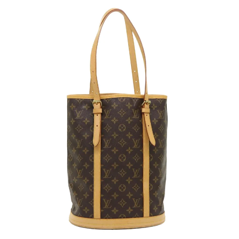 LOUIS VUITTON Monogram Bucket GM Shoulder Bag M42236 LV Auth 46560