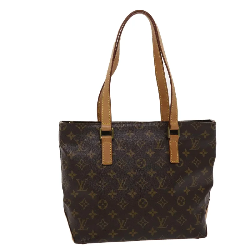 LOUIS VUITTON Monogram Cabas Piano Tote Bag M51148 LV Auth ep957