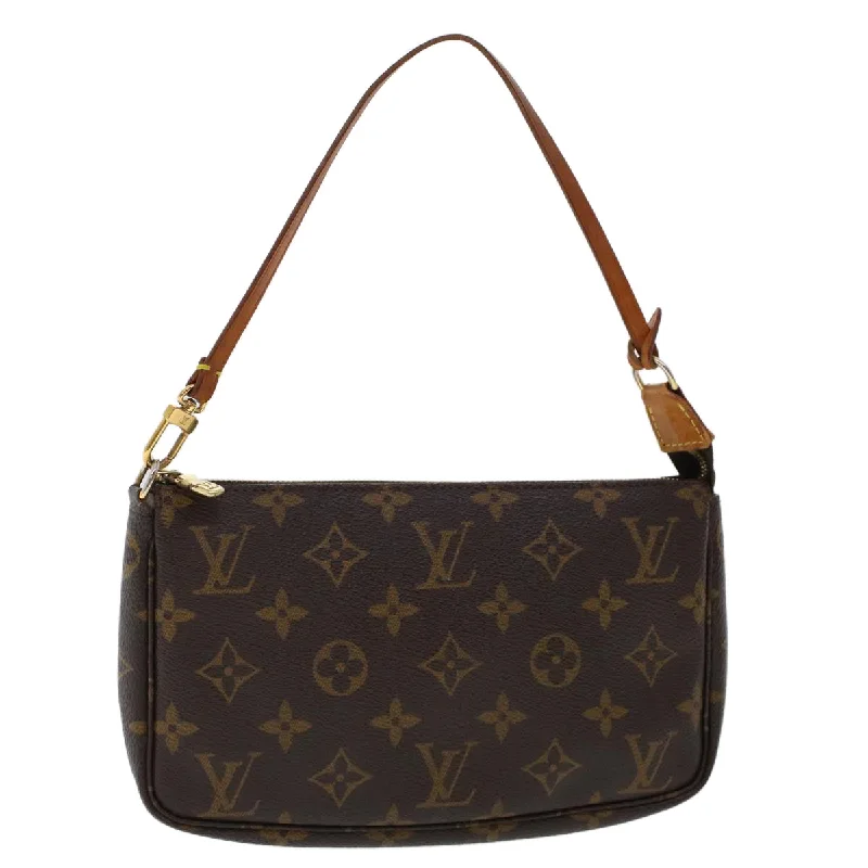 LOUIS VUITTON Monogram Pochette Accessoires Pouch M51980 LV Auth 46706