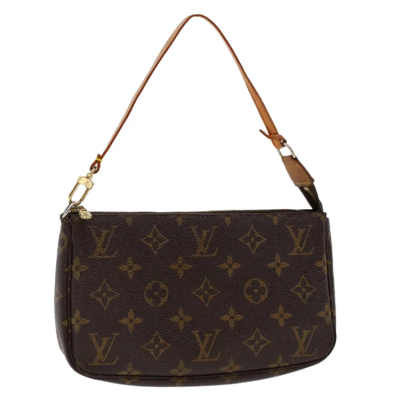 LOUIS VUITTON Monogram Pochette Accessoires Pouch M51980 LV Auth 46905