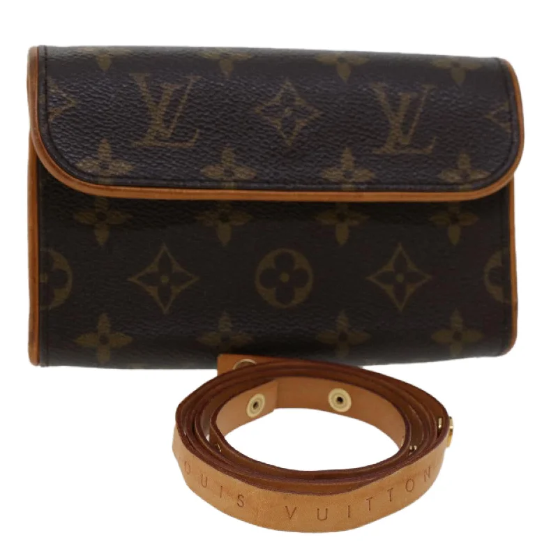 LOUIS VUITTON Monogram Pochette Florentine Waist bag M51855 LV Auth ep928