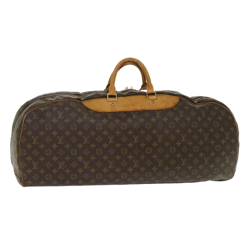 LOUIS VUITTON Monogram Sac Plein Air Long Boston Bag M41440 LV Auth 47121