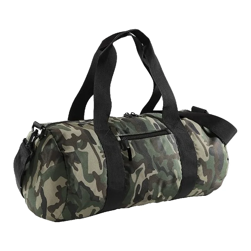 Bagbase Camouflage Barrel / Duffle Bag (20 Litres) (Pack of 2)