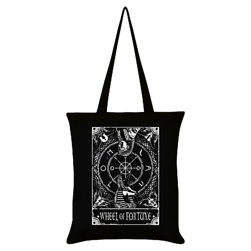 Deadly Tarot Wheel Of Fortune Tote Bag