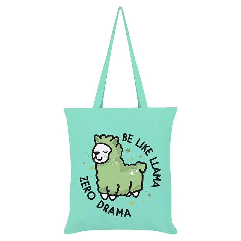 Grindstore Be Like Llama Zero Drama Tote Bag