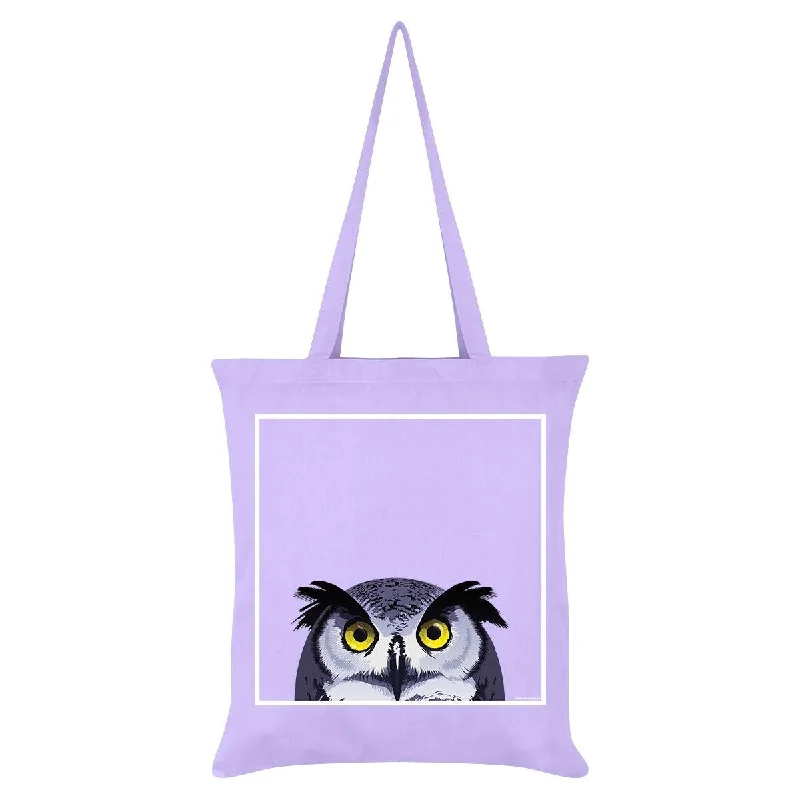 Inquisitive Creatures Owl Tote Bag