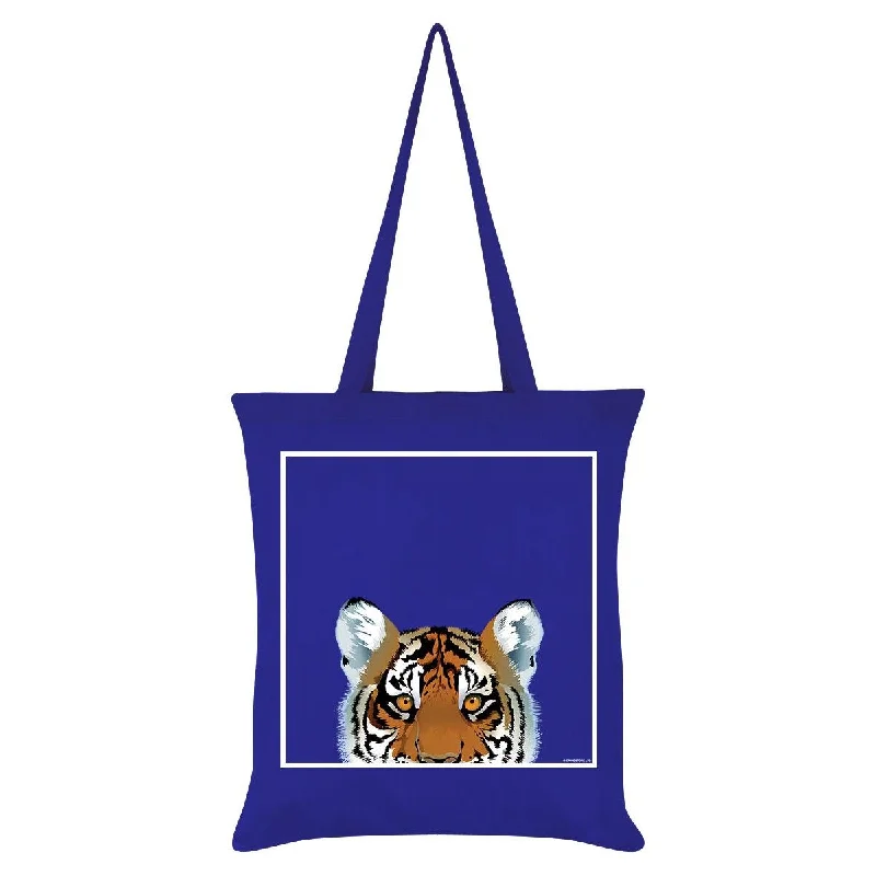 Inquisitive Creatures Tiger Tote Bag