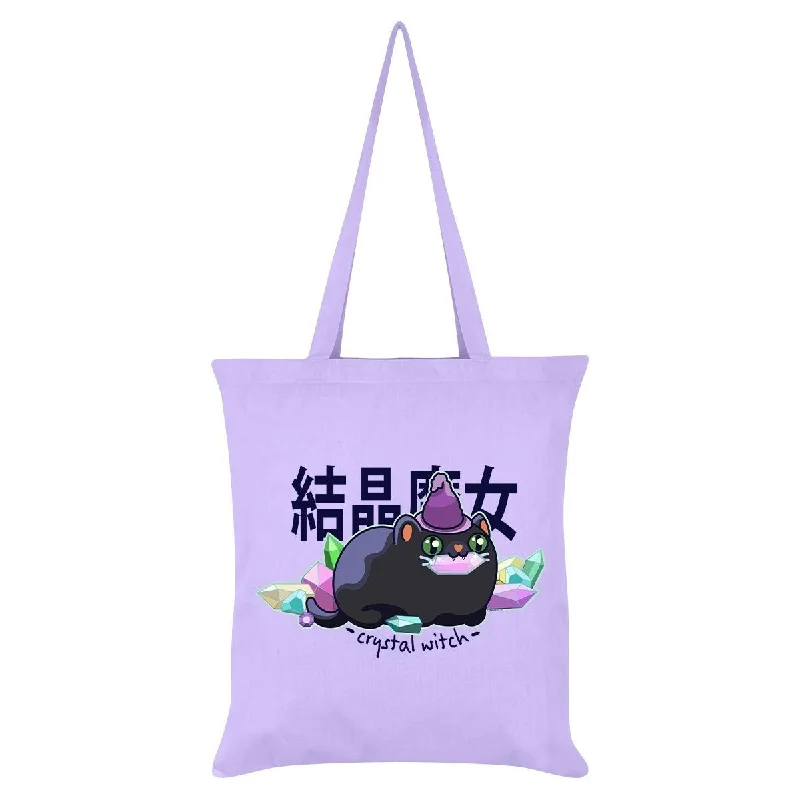 Kawaii Coven Crystal Witch Tote Bag