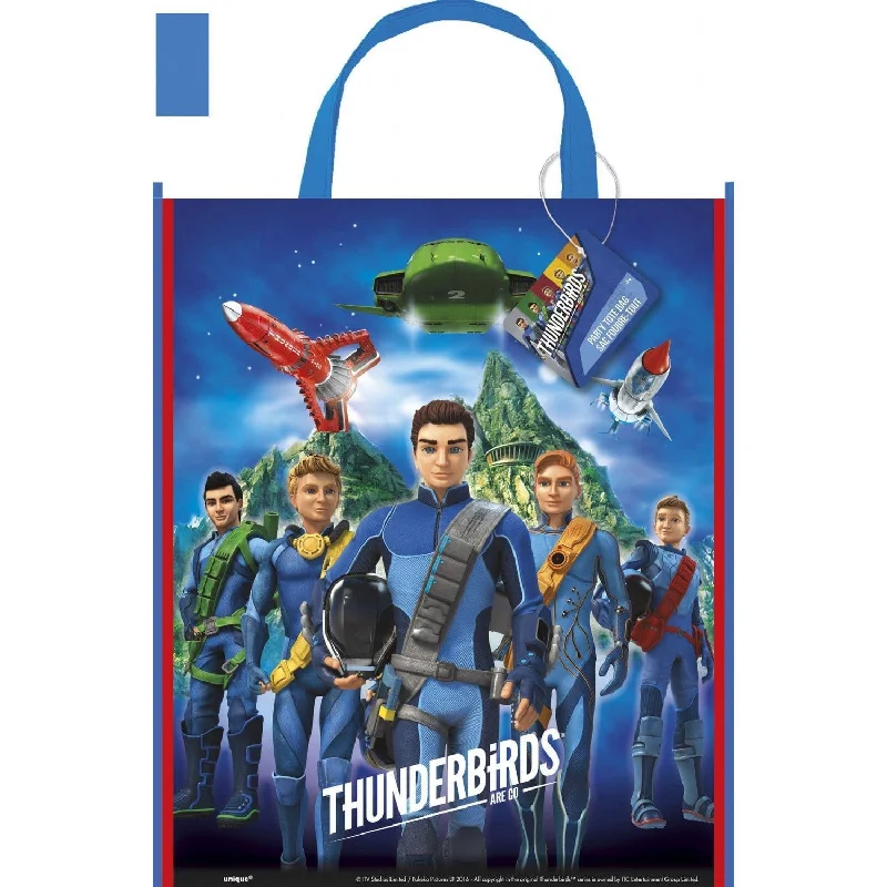 Thunderbirds Logo Plastic Tote Bag