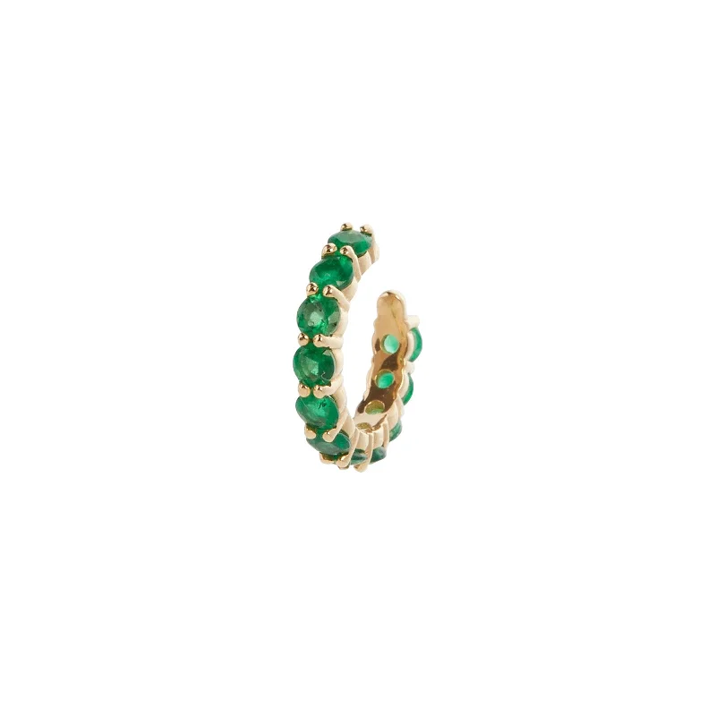 Emerald Sparkler Ear Cuff