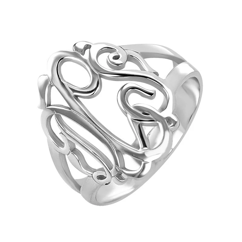 Fink's Classic Monogram Ring