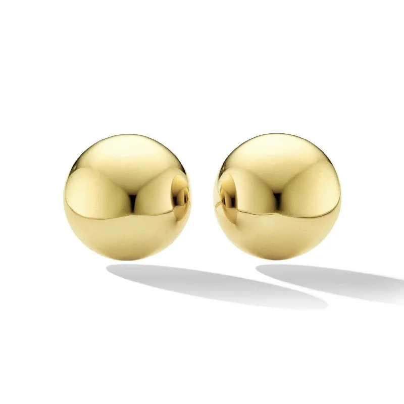 Cadar 18K Yellow Gold Psyche Dome Studs