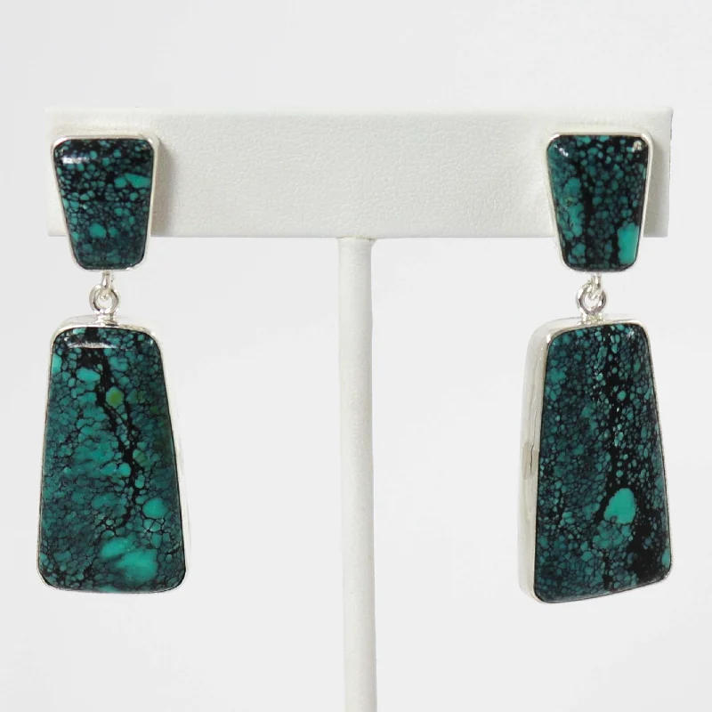 Hubei Turquoise Earrings