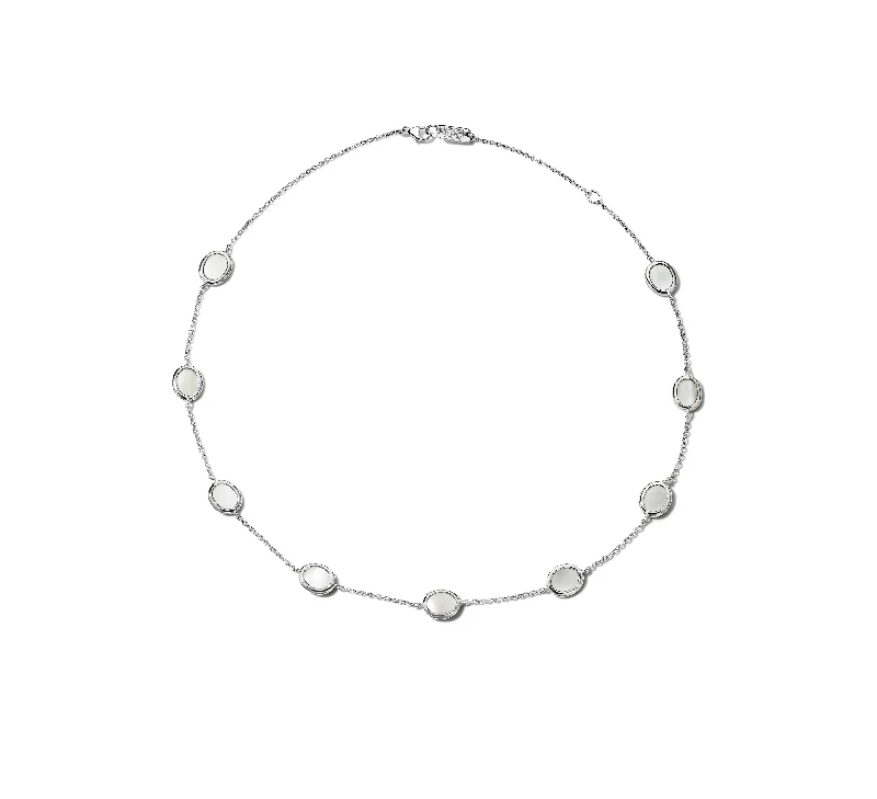 IPPOLITA Polished Rock Candy Short Confetti Necklace in Mother-of-Pearl