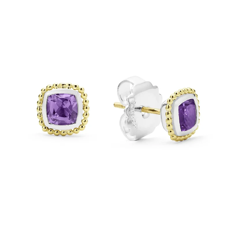 LAGOS Rittenhouse Amethyst Stud Earrings