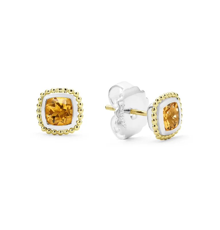 LAGOS Rittenhouse Citrine Stud Earrings