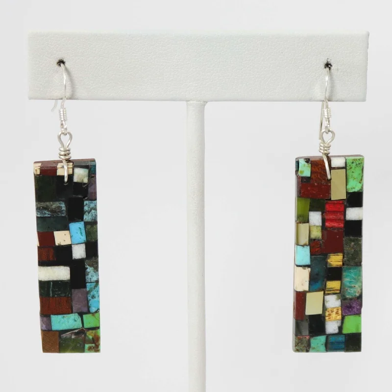 Mosaic Inlay Earrings