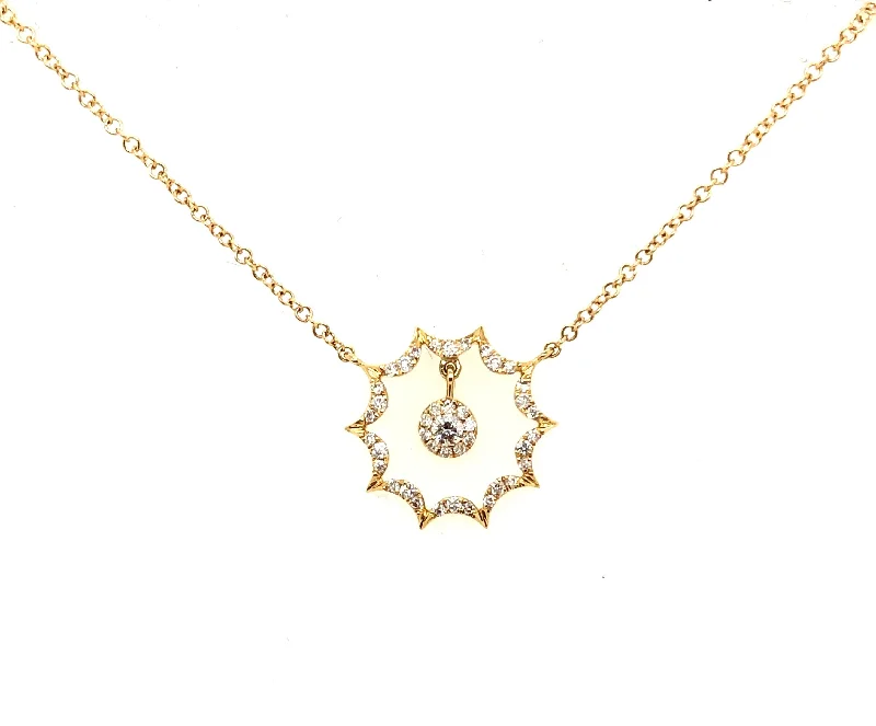 Yellow Gold Diamond Fashion Necklace