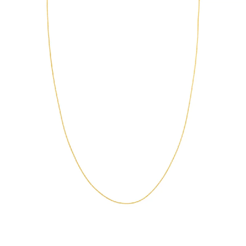 14k Gold Box Chain