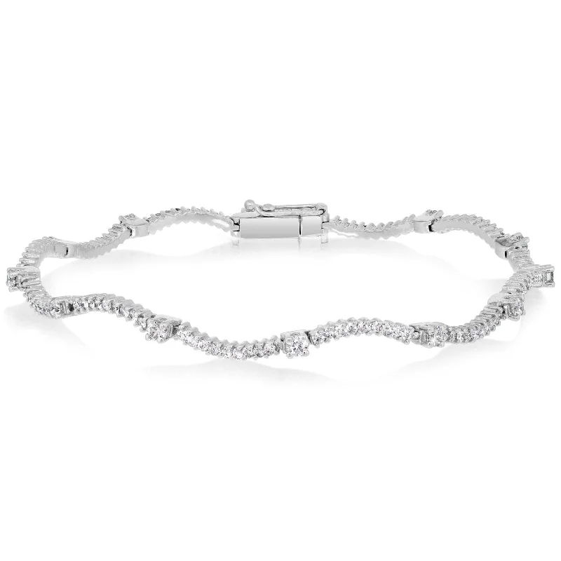 Diamond Wave Bracelet