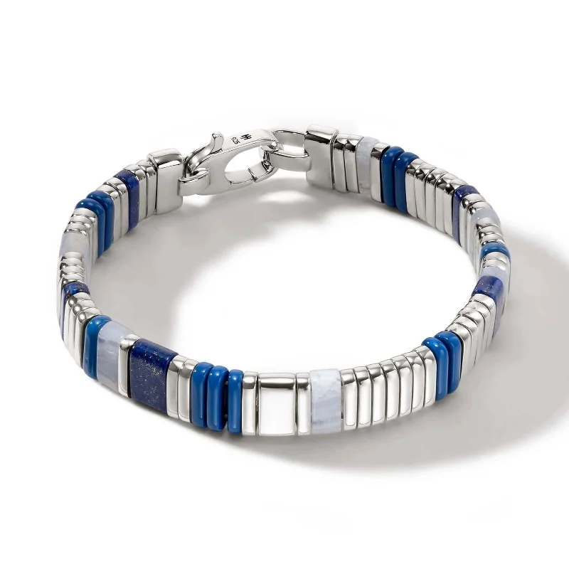 JOHN HARDY Blue & White Colorblock Bracelet