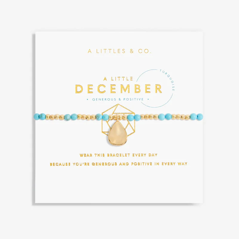 KATIE LOXTON DECEMBER BIRTHSTONE BRACELET