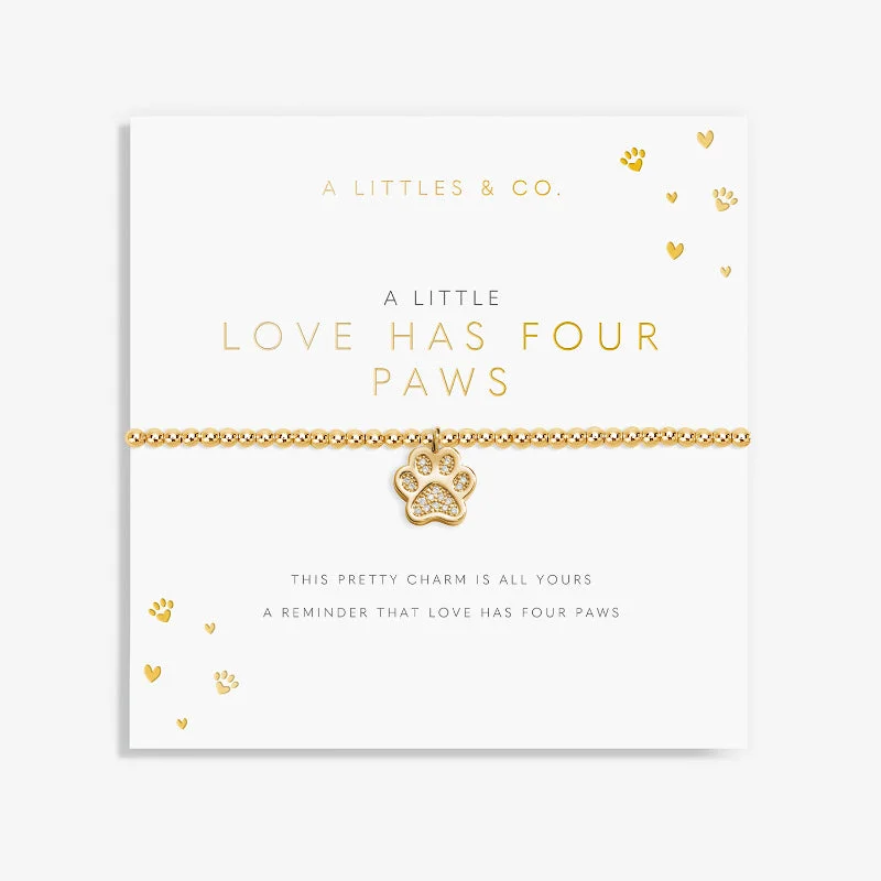 KATIE LOXTON LOVE HAS FOUR PAWS BRACELET