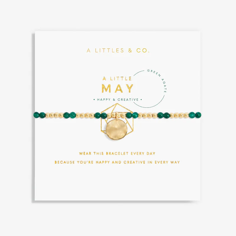 KATIE LOXTON MAY BIRTHSTONE BRACELET