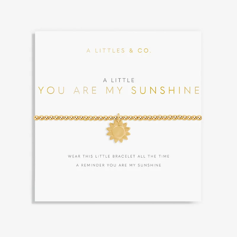 KATIE LOXTON YOU ARE MY SUNSHINE BRACELET