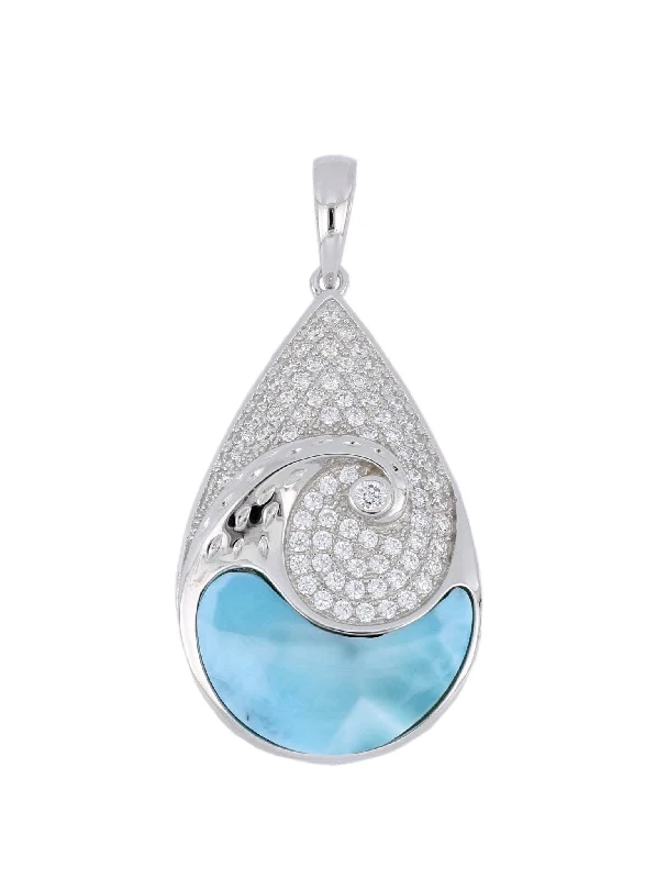 Larimar Pendant