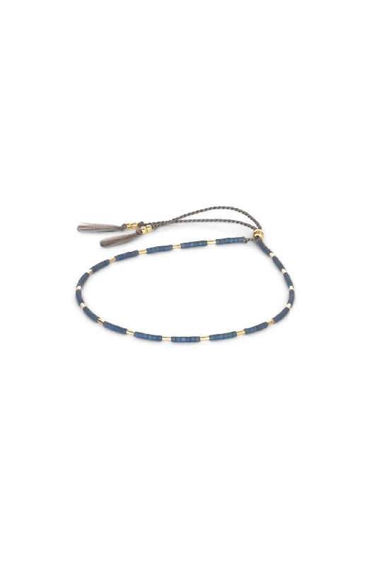 Thebe Bracelet, Indigo