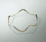 Tides Gold Bangle Bracelet: 5 O'Clock